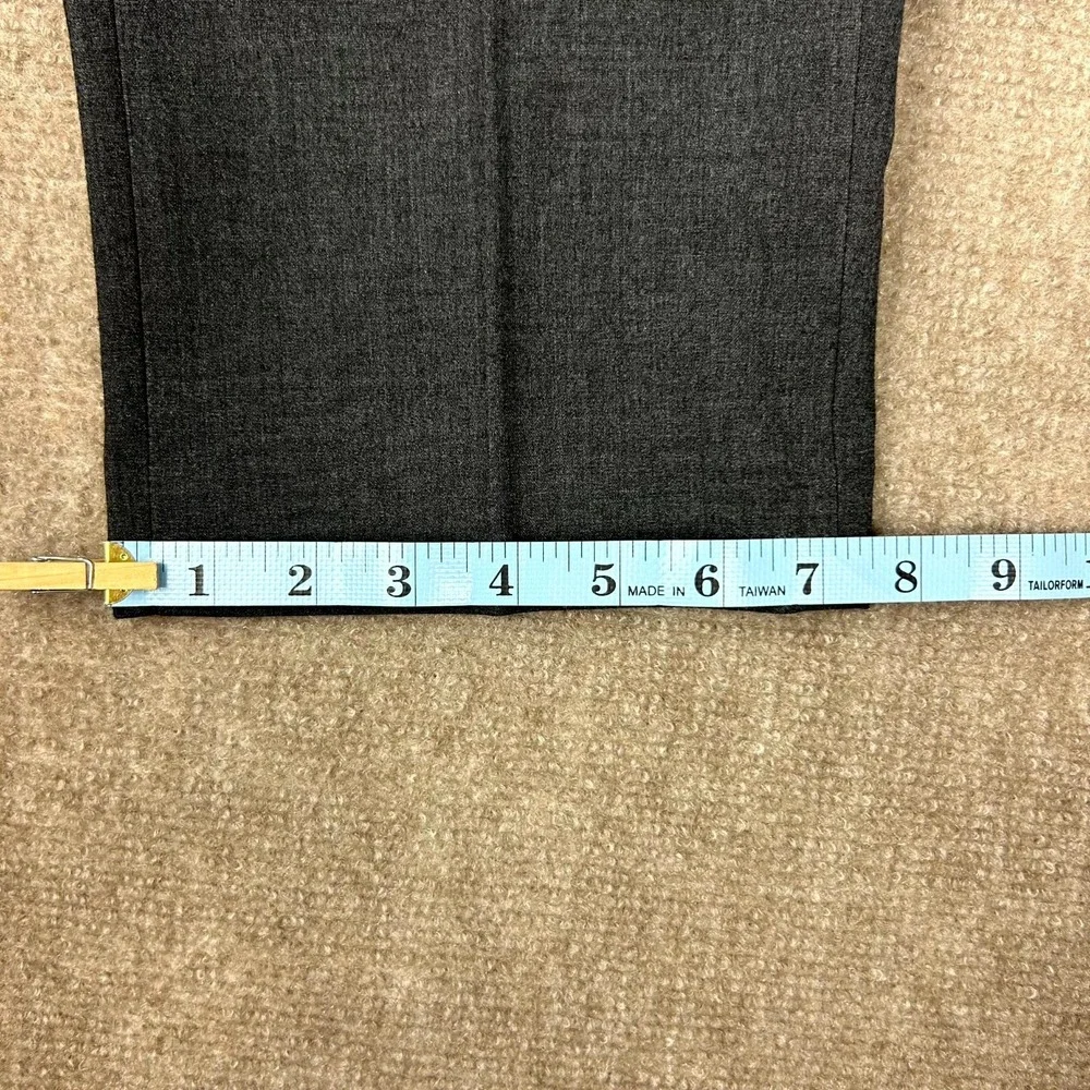 Calvin Klein Dress Pants Men 36x32 Black Stretch Mid Rise Straight Formal Office